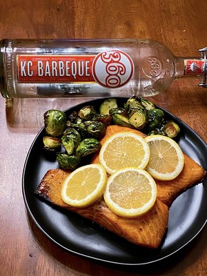 360 KC Barbeque Vodka Brined Wild Salmon (Mindy Hargesheimer, Kansas City Bucket List)