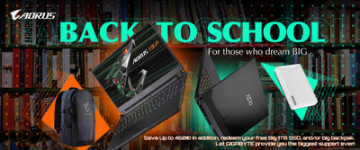 For Those Who Dream Big: Get The Best Laptop Deals at 2021 GIGABYTE Back To School Campaign
