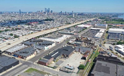 Two partners have acquired this three-property, 218,961-square-foot, flex industrial/office portfolio along Philadelphia's Delaware River. (PRNewsfoto/Eastern Union)