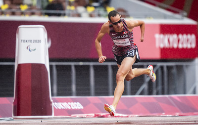 Runner Thomas Normandeau is one of six athletes who will be competing in Para athletics finals on Saturday. PHOTO: Dave Holland/Canadian Paralympic Committee (CNW Group/Canadian Paralympic Committee (Sponsorships))