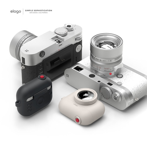 elago's new Snapshot Case turns your AirPods Pro into a camera that is trackable with AirTags.