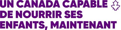 Canada Can Feed Kids Now logo (Groupe CNW/Un Canada capable de nourrir ses enfants maintenant)