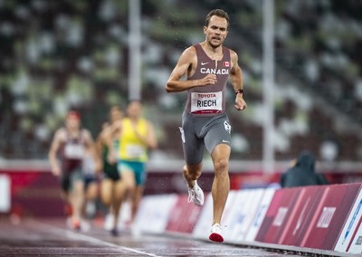 Nate Riech was best in class in the men's T38 1500m, winning gold in Paralympic record time. PHOTO: Dave Holland/Canadian Paralympic Committee / Nate Riech a t le meilleur en piste au 1500 m T38 hommes et il a remport la mdaille d'or en inscrivant un record paralympique PHOTO : Dave Holland/Comit paralympique canadien (Groupe CNW/Canadian Paralympic Committee (Sponsorships))