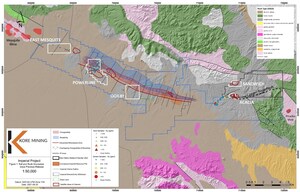 KORE Mining Discovers New Drill Target with Multiple Occurrences of Visible Gold at Imperial Regional Exploration Project