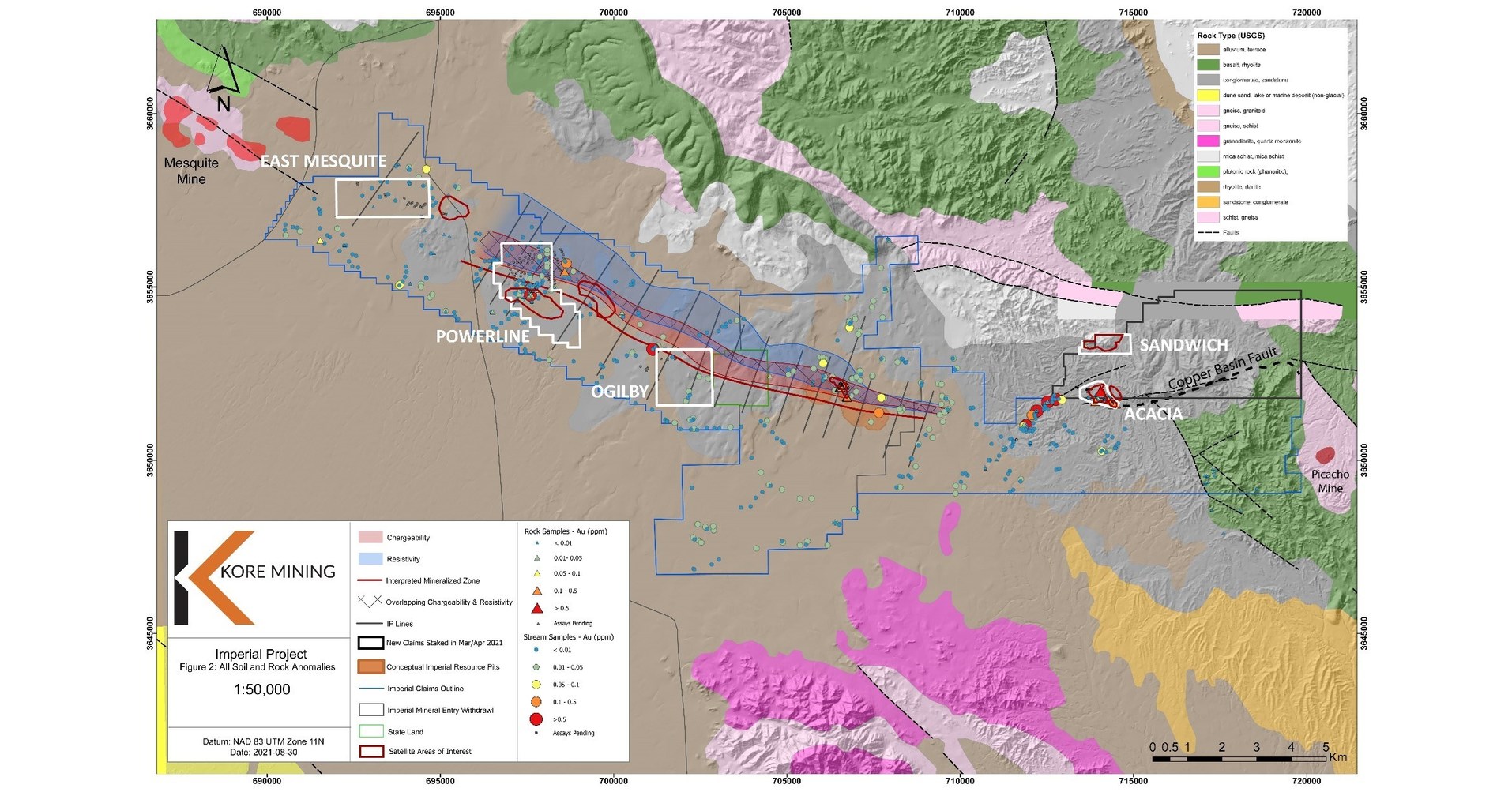 kore-mining-discovers-new-drill-target-with-multiple-occurrences-of-visible-gold-at-imperial