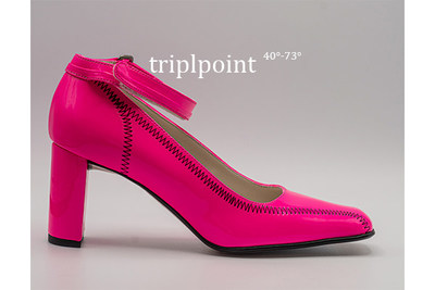 MARY JO in neon pink patent