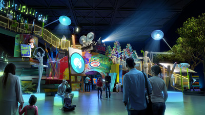 Curiosity Playground™ venues will feature iconic children’s television preschool properties in fun, interactive environments that seamlessly integrate media with hands-on exploration for the whole family. 
