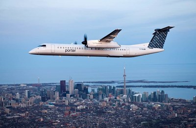 Porter Airlines reprend officiellement les airs aujourd'hui, prs de 18 mois aprs la suspension des vols  la suite des restrictions en matire de sant publique et de voyages lies  la COVID-19. (Groupe CNW/Porter Airlines)