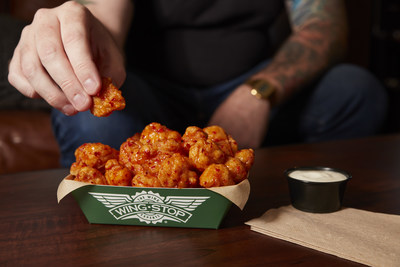 Wingstop's new Thigh Bites, Sauced and Tossed in Mango Habanero