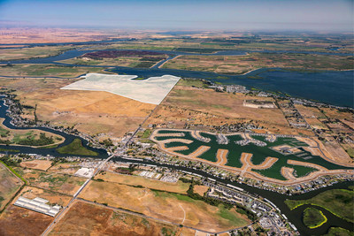 This 600-acre California property (shown via white shading) with 2 miles of frontage on boat-navigable water is set for luxury auction sale on Oct 8th. The sale will be preceded by a mandatory sealed bid round with a submission deadline of Sept 13th. Platinum Luxury Auctions is managing the sale in cooperation with listing broker Bryan Hogge of Corcoran Global Living. More at CaliforniaLuxuryAuction.com.