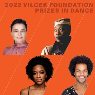 Los Premios Fundación Vilcek 2022 en danza se otorgan a Soledad Barrio, Tatiana Desardouin, Tamisha Guy y Leonardo Sandoval. (PRNewsfoto/The Vilcek Foundation)