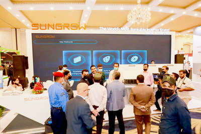 Sungrow Booth at Solar Pakistan 2021