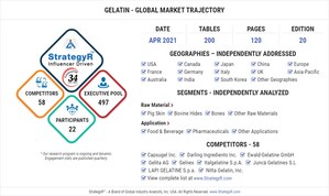 New Study from StrategyR Highlights a 669.7 Thousand Metric Tons Global Market for Gelatin by 2026