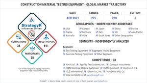 New Study from StrategyR Highlights a $3.3 Billion Global Market for Construction Material Testing Equipment by 2026