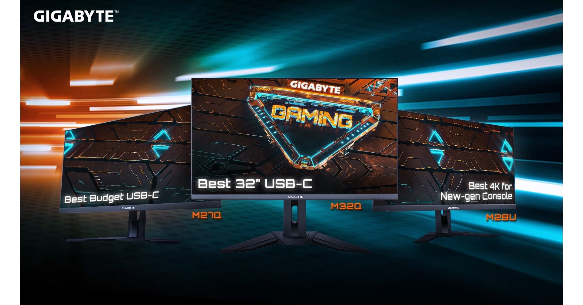 GIGABYTE Debut OLED Monitor Lineup at CES 2024 with the World's First DP2.1  UHBR20 Gaming Monitor