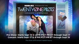Roblox And Warner Music Group Announce The Twenty One Pilots Concert Experience