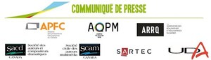 Élections fédérales - Les scénaristes, les réalisateurs, les artistes et les producteurs s'unissent pour exiger des engagements fermes pour financer adéquatement le contenu audiovisuel francophone