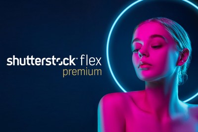 Shutterstock FLEX Premium não só oferece acesso ilimitado a vários ativos para mais de 380 milhões de imagens visuais, músicas e vídeos, mas também se estende à impressionante coleção Editorial da Shutterstock.