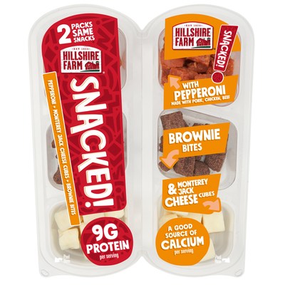 Hillshire Farm® SNACKED! Pepperoni with Brownie Bites and Monterey Jack Cheese