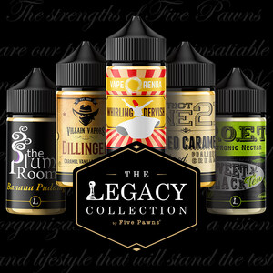 Five Pawns Announces The Legacy Collection-Premium Vapor E-liquid