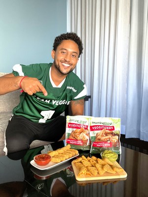 MorningStar Farms® Creates Plant-Based Playbook for Football Season Snacking, Taps Tahj Mowry to QB 'MVP' Effort
