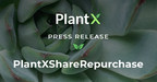 PlantX Announces Intention to Commence Normal Course Issuer Bid to Repurchase up to 5% of its Common Shares