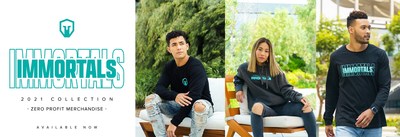 Immortals Essentials, a new line of brand merchandise with a “zero profit pricing” approach from esports org Immortals.