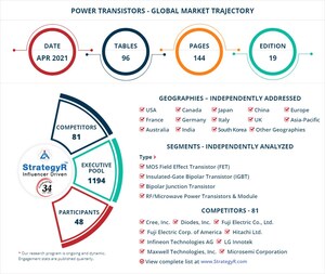 New Analysis from Global Industry Analysts Reveals Steady Growth for Power Transistors, with the Market to Reach $18.4 Billion Worldwide by 2026