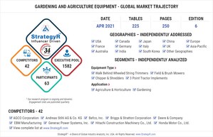 A $43.4 Billion Global Opportunity for Gardening and Agriculture Equipment by 2026 - New Research from StrategyR