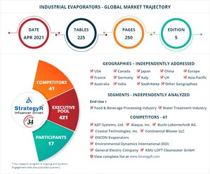 New Study from StrategyR Highlights a $99.5 Billion Global Market for Industrial Evaporators by 2026