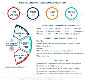 With Market Size Valued at $98.4 Billion by 2026, it`s a Healthy Outlook for the Global Industrial Motors Market