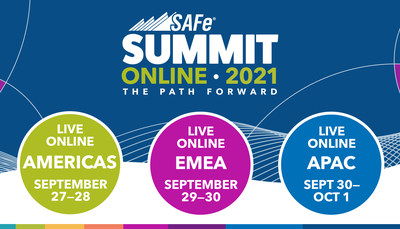 L'dition 2021 du sommet mondial SAFe, d'une dure de deux jours, se tiendra en ligne dans trois fuseaux horaires, soit en Amrique, en Europe et en Asie.