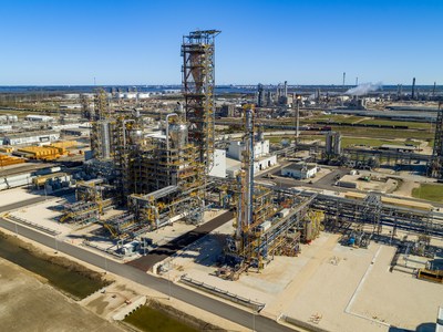 Aerial View of Braskem Polypropylene Production Line, La Porte, Texas