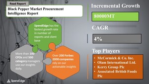 80000MT Growth expected in Black Pepper Market by 2024 | 1,200+ Sourcing and Procurement Report | SpendEdge