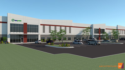 Rendering of TierPoint's new 23,000 sq. ft. data center in St. Louis, Missouri. This will be the company's fourth facility in Missouri.