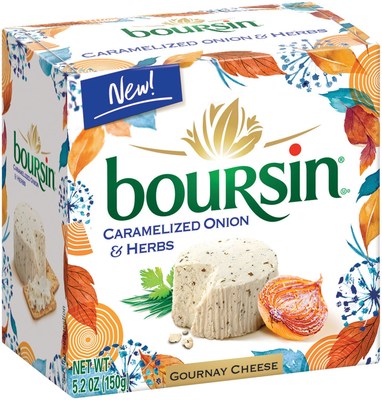 Celebrate Fall with Boursin Cheese's New Seasonal Flavor, Caramelized Onion & Herbs