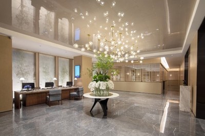 The lobby at Microtel by Wyndham Kunming City Center