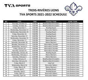 Videotron and TVA Sports become major partners of the Trois-Rivières Lions