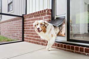 PetSafe® Expanding Line of Pet Doors With Extreme Weather Sliding Glass Pet Door™