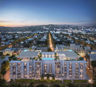 Mandarin Oriental Residences, Beverly Hills  Photo credit: DBOX