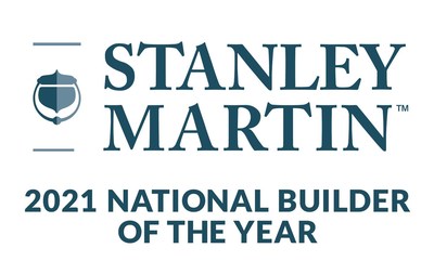 Stanley Martin Homes named 2021 National Builder of the Year.