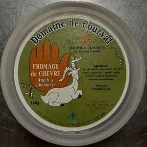 Avis de ne pas consommer du fromage de chèvre frais fabriqué par l'entreprise Domaine de Courval