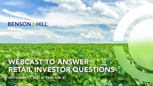 Starting today, retail investors who are current holders of Star Peak stock, can submit and upvote questions to management. To submit questions, please visit the Say Connect platform at: https://app.saytechnologies.com/bensonhill-2021-september.