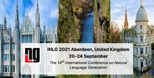 Arria NLG sera le parrain de la 14ème Conférence internationale sur la génération automatique de texte (International Conference on Natural Language Generation - INLG 2021)