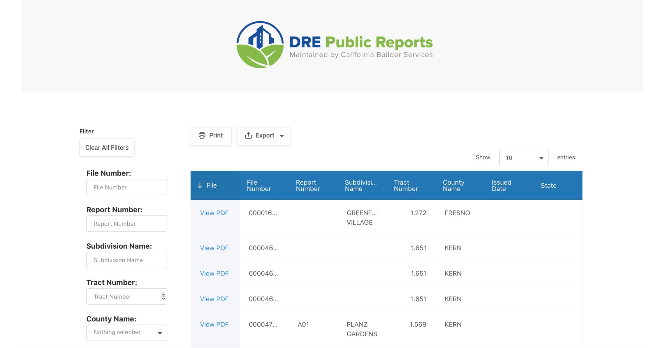 California Builder Services Launches