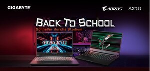 Das beste Back-To-School 2021 Angebot für GIGABYTE Laptops