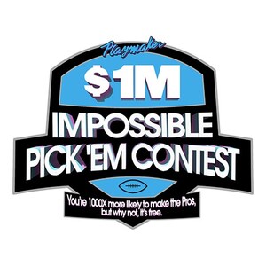 Playmaker Kicks Off the NFL Season with 'Impossible Pick 'Em Contest' Offering $1 Million Grand Prize