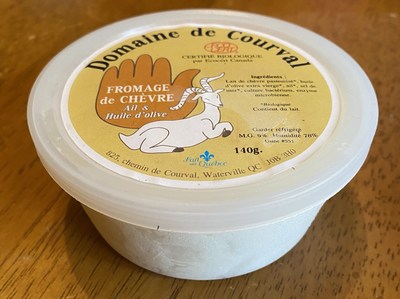 Fromage de chèvre Ail et huile d'olive (Groupe CNW/Ministère de l'Agriculture, des Pêcheries et de l'Alimentation)