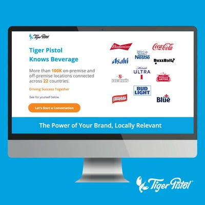 Tiger Pistol's beverage industry microsite details how collaborative advertising drives exponential success for brands and their channel partners.