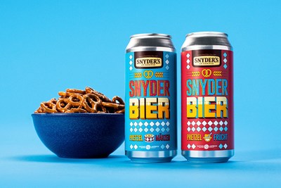 Snyder's of Hanover® and Captain Lawrence Brewing Co. Partner to Launch SnyderBier - First-Ever Pretzel-Infused Beers for Oktoberfest